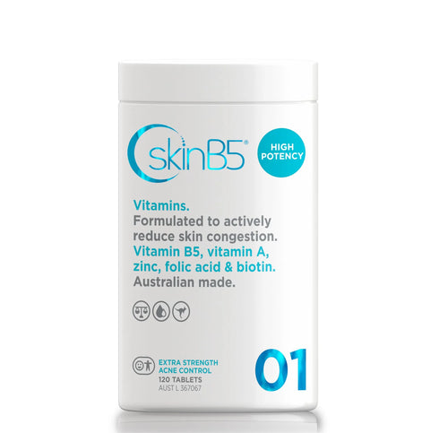 SkinB5 Extra Str Acne Support 120-Matakana Pharmacy